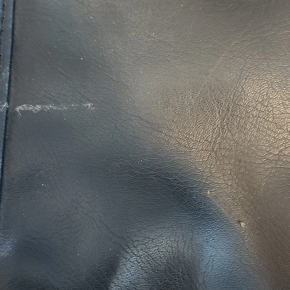 Black Leather Men's Bag